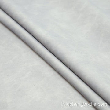 Tissu d&#39;ameublement en velours en polyester